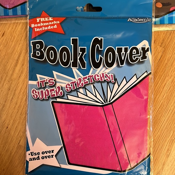 5 Stretchable Book Covers *New* - Picture 2 of 10